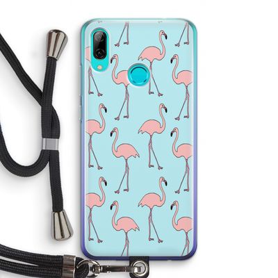 Anything Flamingoes: Huawei P Smart (2019) Transparant Hoesje met koord