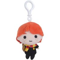Yume Sleutelhanger Harry Potter - Ron Wemel 10 Cm Pluche Zwart - thumbnail