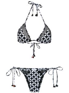 Amir Slama printed bikini set - Noir