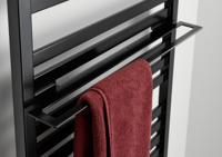 HSK radiator handdoekhouder | 60 cm | t.b.v Line Aero radiator | grafiet-zwart
