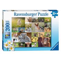 Ravensburger Puzzel Schattige Babydieren, 200st. XXL - thumbnail