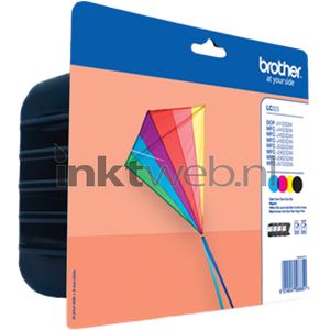 Brother LC-223 Multipack zwart en kleur cartridge