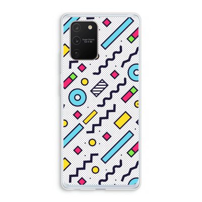 8-bit N°8: Samsung Galaxy S10 Lite Transparant Hoesje