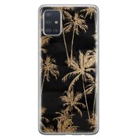 Samsung Galaxy A51 siliconen hoesje - Palmbomen