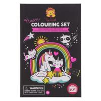 Selecta Neon kleurset - eenhoorns en vrienden