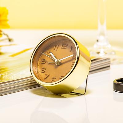 Koperen of Gouden Mini Wekker (Assorti)