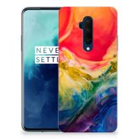 Smartphone hoesje OnePlus 7T Pro Watercolor Dark