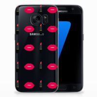 Samsung Galaxy S7 TPU bumper Lipstick Kiss - thumbnail