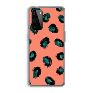 Pink Cheetah: OnePlus 9 Pro Transparant Hoesje