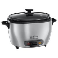 Russell Hobbs Maxicook rijstkoker 5 l 1000 W Zwart, Roestvrijstaal - thumbnail