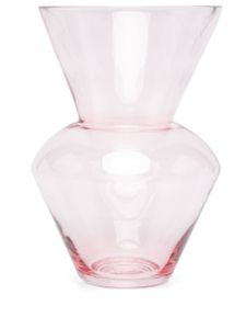 POLSPOTTEN x Browns Neck vase en verre (35 cm) - Rose