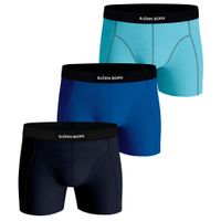 Bjorn Borg Boxershorts premium cotton 3-pack blauw - thumbnail