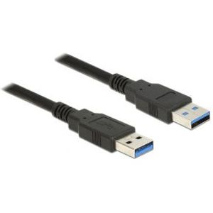 DeLOCK 85059 USB-kabel 0,5 m USB 3.2 Gen 1 (3.1 Gen 1) USB A Zwart