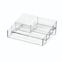 iDesign - Nagellak Organizer met 5 Vakken, 20.3 x 16.5 x 8.3 cm, Trans