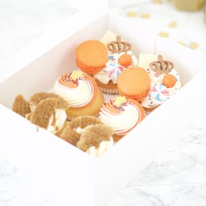 Koningsdag Cupcakes (6 stuks)