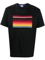 Junya Watanabe MAN t-shirt à imprimé graphique - Noir