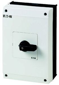 Eaton T5B-4-8410/I4 elektrische schakelaar Tuimelschakelaar 3P Zwart, Wit