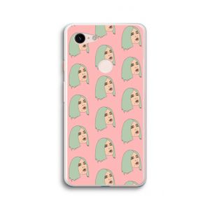 King Kylie: Google Pixel 3 XL Transparant Hoesje