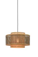 Hanglamp Bhutan - Bamboe/Zwart - Ø50cm