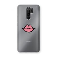 Kusje: Xiaomi Redmi 9 Transparant Hoesje