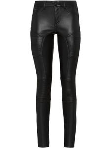 Philipp Plein pantalon skinny à taille basse - Noir