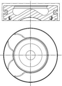 Mahle Original Zuiger 039 PI 00128 002