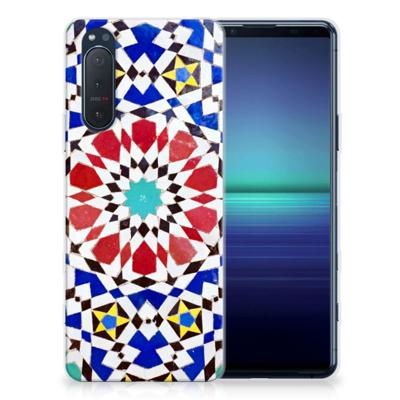 Sony Xperia 5II | TPU | Siliconen hoesje | Mozaïek