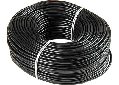HERTH+BUSS Insulating tubes 3 mm 50m soft pvc black