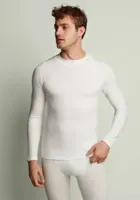Heren thermo shirt Lange mouw - Warm ondershirt met ronde hoge hals mannen