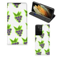 Samsung Galaxy S21 Ultra | Flip Style Cover | Druiven