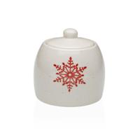 Suikerpot Versa Yule Keramiek 6,9 x 8,9 x 6,9 cm Ster
