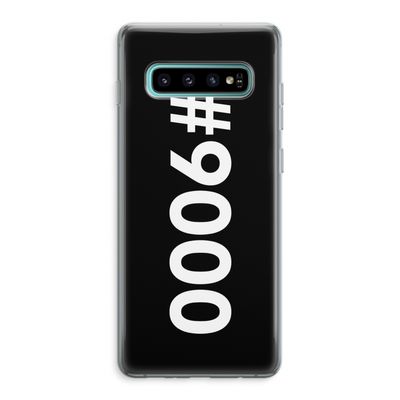 #9000: Samsung Galaxy S10 Plus Transparant Hoesje