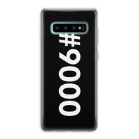 #9000: Samsung Galaxy S10 Plus Transparant Hoesje