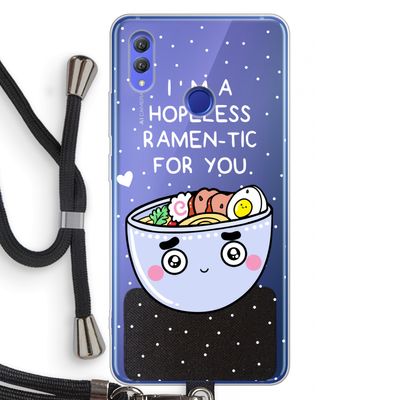 I'm A Hopeless Ramen-Tic For You: Honor Note 10 Transparant Hoesje met koord