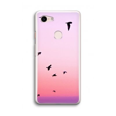 Fly away: Google Pixel 3 Transparant Hoesje