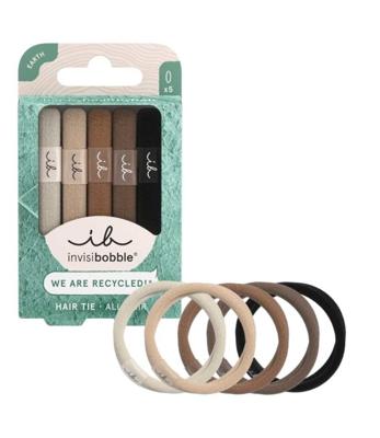 Invisibobble hair tie mocha 5st.