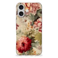 TPU Case voor iPhone 16 Bloemen