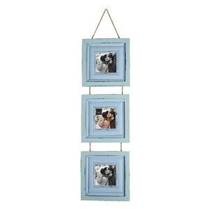 HAES DECO - Fotolijst 7x7 Blauw, formaat 16x2x64 cm - Farm Living