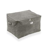 Opbergbak Versa Corduroy 38 x 26 x 26 cm Kaki