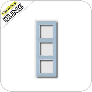 Jung A Creation afdekraam 3-voudig glas blauwgrijs