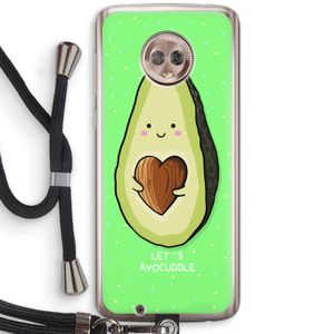 Avocuddle: Motorola Moto G6 Transparant Hoesje met koord