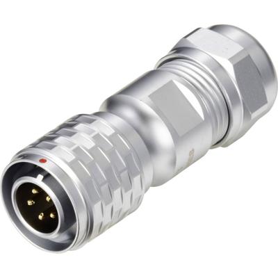 Weipu SF1210/P5 II Ronde connector Stekker, recht Totaal aantal polen: 5 Serie (ronde connectoren): SF12 1 stuk(s)