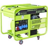 Zipper ZI-STE11000 4-takt Aggregaat 12 kW 230 V, 400 V 185 kg 11000 W