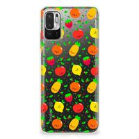 Xiaomi Redmi Note 10/10T 5G | Poco M3 Pro Siliconen Case Fruits - thumbnail