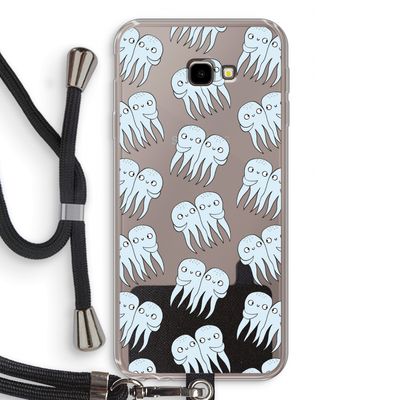 Octopussen: Samsung Galaxy J4 Plus Transparant Hoesje met koord