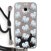 Octopussen: Samsung Galaxy J4 Plus Transparant Hoesje met koord