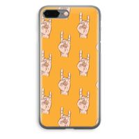 Rock: iPhone 8 Plus Transparant Hoesje
