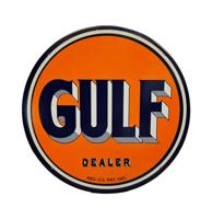 Gulf Dealer Stalen Bord Poedercoat - Ø30cm