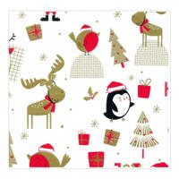 Rotolux Kerst inpakpapier, 3mtr.