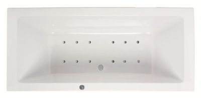 Lambini Designs Cube Bubbelbad 180x80cm 12 aerojets Lambini Designs Cube Bubbelbad 180x80cm 12 aerojets